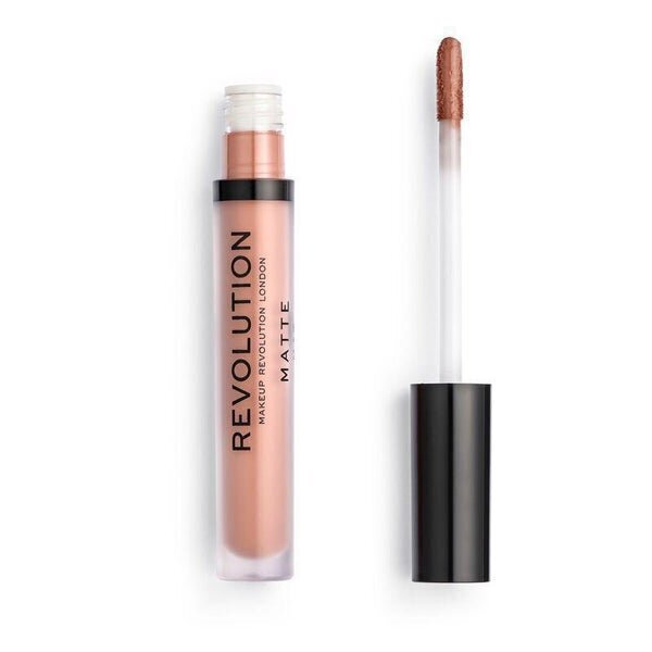 Matēta, šķidra lūpu krāsa Makeup Revolution London Matte 3 ml, 121 Head Turner cena un informācija | Lūpu krāsas, balzāmi, spīdumi, vazelīns | 220.lv