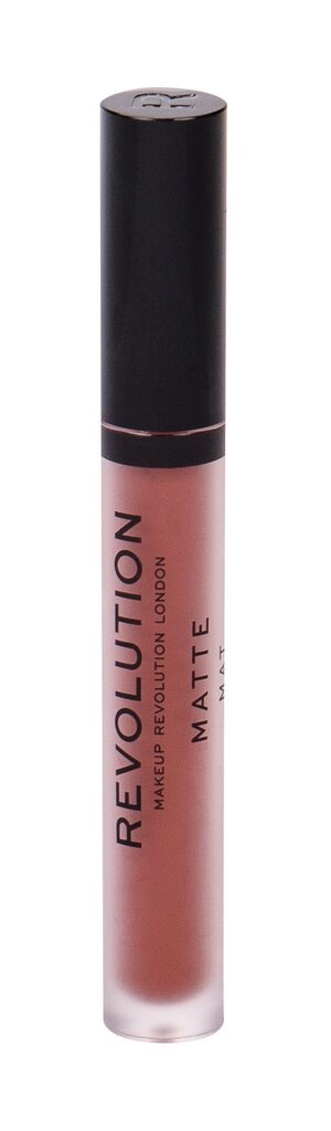 Matēta, šķidra lūpu krāsa Makeup Revolution London Matte 3 ml, 124 Gone Rogue cena un informācija | Lūpu krāsas, balzāmi, spīdumi, vazelīns | 220.lv