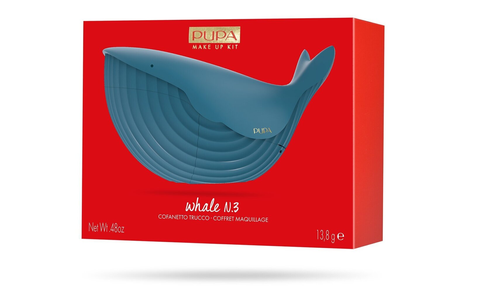Dekoratīvas kosmētikas palete Pupa Whale Nr. 3 13,8 g, 002 cena un informācija | Lūpu krāsas, balzāmi, spīdumi, vazelīns | 220.lv