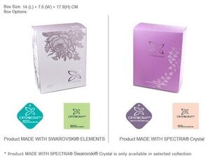 Подставка для визиток с кристаллами SWAROVSKI цена и информация | Детали интерьера | 220.lv