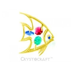 Сувенир "Рыба" с кристаллами SWAROVSKI цена и информация | Детали интерьера | 220.lv