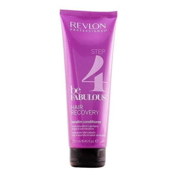 Atjaunojošs matu kondicionieris Revlon Be Fabulous Hair Recovery Step 4 Keratin 250 ml цена и информация | Matu kondicionieri, balzāmi | 220.lv