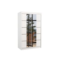 Шкаф Adrk Furniture Gilton 150 см, белый цена и информация | Шкафы | 220.lv