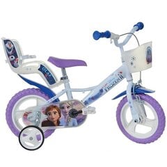 Velosipēds bērniem Frozen 2 12", 124RLFZ3 cena un informācija | Bērnu velosipēdi | 220.lv