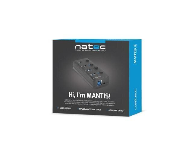 NATEC NHU-1557 cena un informācija | Adapteri un USB centrmezgli | 220.lv