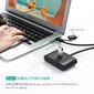 Ugreen USB 3.2 Gen 1 HUB 4x USB with USB Type C port 1m black (CR113 40850) cena un informācija | Adapteri un USB centrmezgli | 220.lv