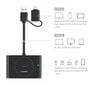 Ugreen USB 3.2 Gen 1 HUB 4x USB with USB Type C port 1m black (CR113 40850) cena un informācija | Adapteri un USB centrmezgli | 220.lv