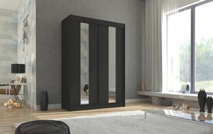 Шкаф ADRK Furniture Balton 150, черный цена и информация | Шкафы | 220.lv