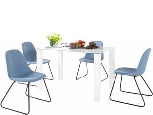 Notio Living Dante 120/Colombo комплект мебели для столовой, синий цена и информация | Комплекты мебели для столовой | 220.lv