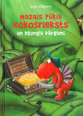 Mazais pūķis Kokosrieksts un Džungļu dārgumi цена и информация | Книги для самых маленьких | 220.lv