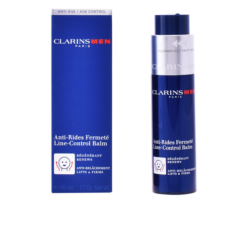 Krēms Clarins Men Line Control Balm 50 ml цена и информация | Sejas krēmi | 220.lv