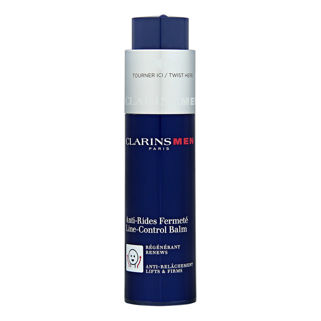 Krēms Clarins Men Line Control Balm 50 ml cena un informācija | Sejas krēmi | 220.lv