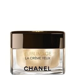 Acu kontūras krēms Chanel Sublimage Yeux Ultimate 15 g cena un informācija | Acu krēmi, serumi | 220.lv