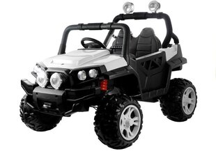 Divvietīgs elektromobilis Buggy bērniem 4x4WD, balts cena un informācija | Bērnu elektroauto | 220.lv