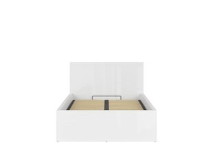 Gulta BRW Tetrix B, 120x200 cm, balta cena un informācija | Gultas | 220.lv