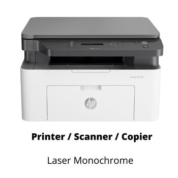 HP Laser MFP 135A Printer / Scanner / Copier Laser Monochrome цена и информация | Принтеры | 220.lv
