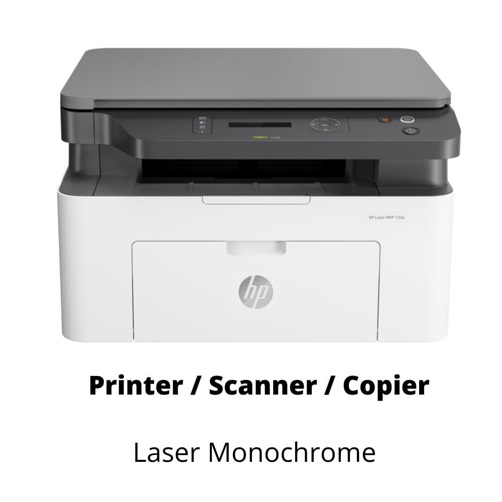 HP Laser MFP 135A Printer / Scanner / Copier Laser Monochrome цена и информация | Printeri un daudzfunkcionālās ierīces | 220.lv