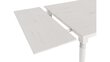 Pagarināšanas galda virsmas komplekts galdam Notio Living Nicoline, balts cena un informācija | Virsmas galdiem | 220.lv