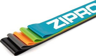 Pretestības gumiju komplekts Zipro S, 5 gab cena un informācija | Fitnesa gumijas, gredzeni | 220.lv