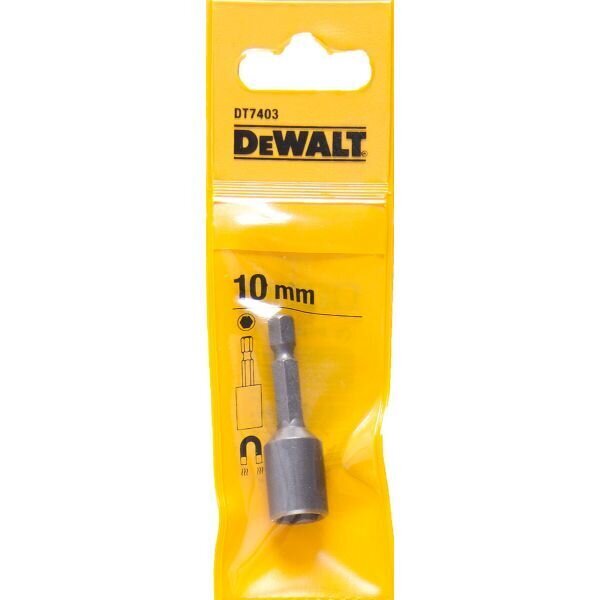 Dewalt magnētiskā galviņa 10x50mm - DT7403 cena un informācija | Rokas instrumenti | 220.lv