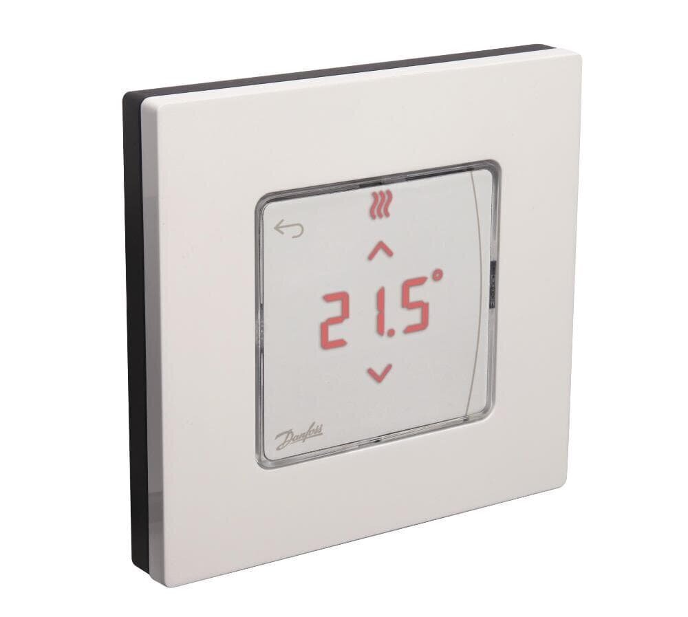 Apkures vadības sistēma Danfoss Icon, virspusējs termostats, bezvadu, ar ekrānu cena un informācija | Kamīnu un krāšņu aksesuāri | 220.lv
