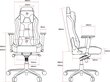 Spēļu krēsls Arozzi VERNAZZA-SFB-BL, zils цена и информация | Biroja krēsli | 220.lv