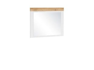 Spogulis BRW Holten, balts/brūns cena un informācija | Priekšnama spoguļi | 220.lv