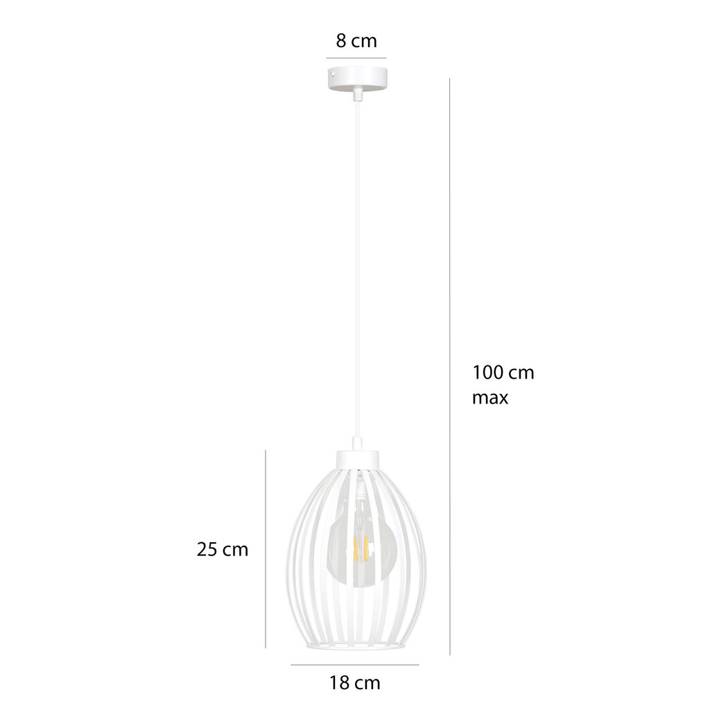 Emibig lampa Boris 1 cena un informācija | Piekaramās lampas | 220.lv