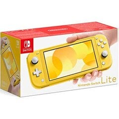 Nintendo Switch Lite, 32GB, dzeltens цена и информация | Игровые приставки | 220.lv