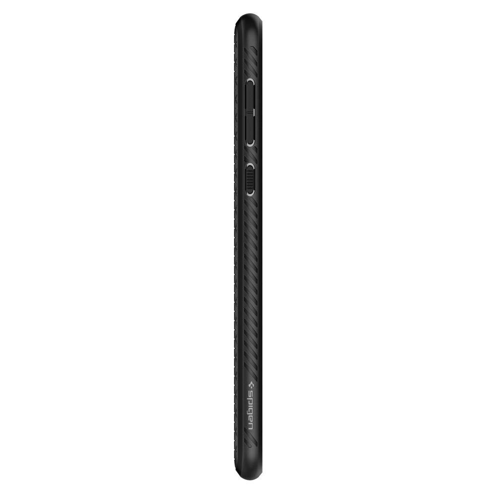 Spigen Liquid Air īpaši elegants un izturīgs TPU aizmugures maks-apvalks priekš Samsung Galaxy S10e (G970) Melns cena un informācija | Telefonu vāciņi, maciņi | 220.lv