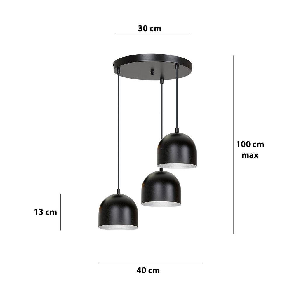 Emibig lampa Aero 3 cena un informācija | Piekaramās lampas | 220.lv