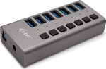 USB Centrmezgls i-Tec U3CHARGEHUB7