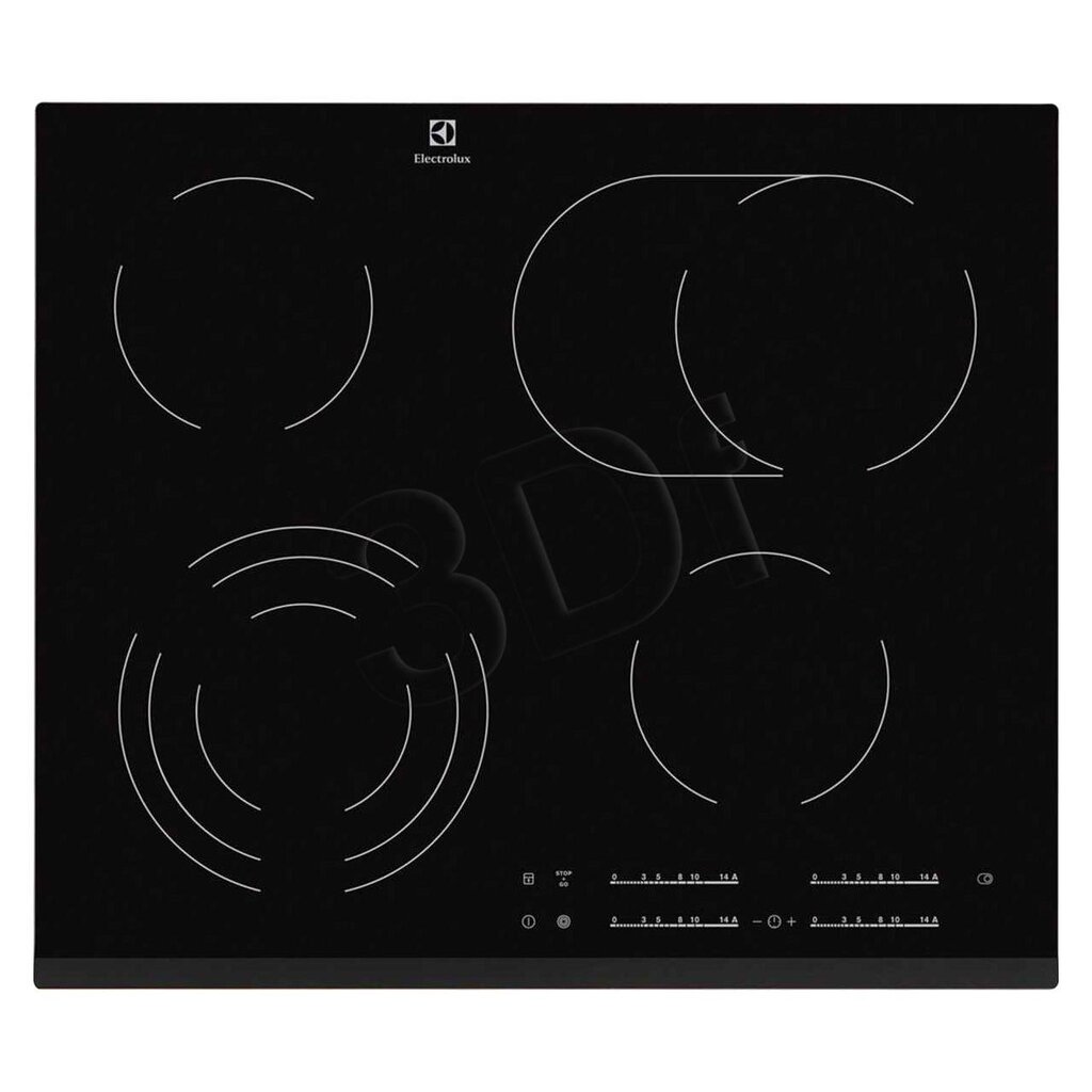 Electrolux EHF6547FXK cena un informācija | Plīts virsmas | 220.lv