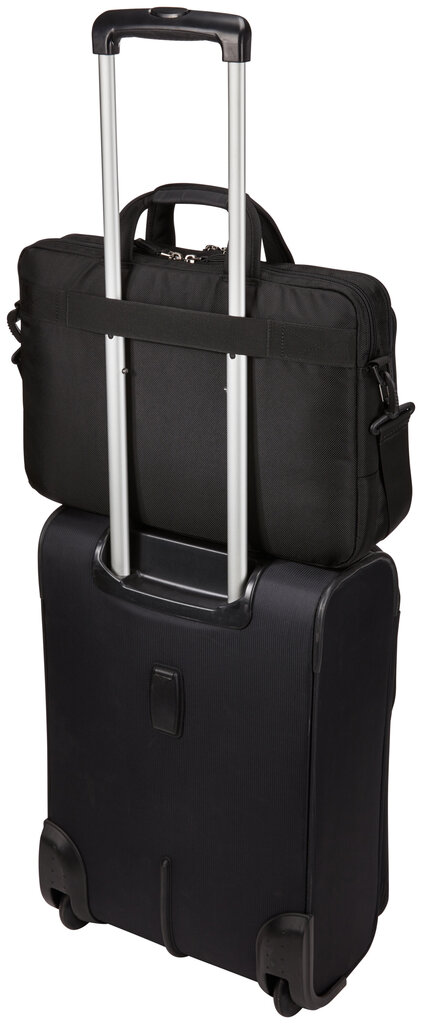 Soma Case Logic Briefcase NOTIA-116 Notion Fits up to size 15.6 ", Black, Shoulder strap cena un informācija | Somas portatīvajiem datoriem | 220.lv