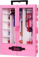 Lelles Barbie pārnēsājams skapis Mattel, GBK11 цена и информация | Игрушки для девочек | 220.lv