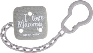 ASSORTED knupīšu turētājs Canpol Babies I Love Mummy, 2/434 цена и информация | Пустышки | 220.lv