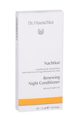 Atjaunojošs nakts sejas ādas kondicionieris Dr. Hauschka Renewing Night 10 x 1 ml цена и информация | Сыворотки для лица, масла | 220.lv