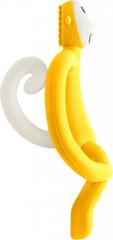 Zobu riņķis Matchstick Monkey, Yellow, 3 mēn+ cena un informācija | Zobu riņķi | 220.lv