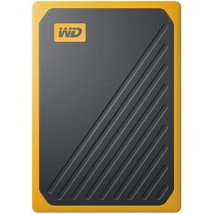 WD SSD My Passport Go, 500 ГБ, Черный / Оранжевый цена и информация | Жёсткие диски | 220.lv