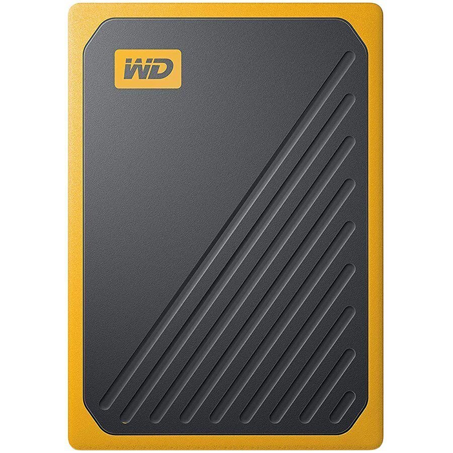 Sandisk SSD My Passport Go, 500 GB, Melns/Oranžs cena un informācija | Ārējie cietie diski | 220.lv
