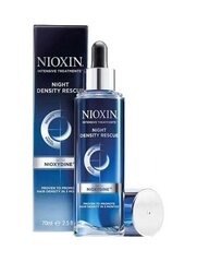Matu serums pret matu izkrišanu Nioxin Night Density Rescue 70 ml cena un informācija | Matu uzlabošanai | 220.lv