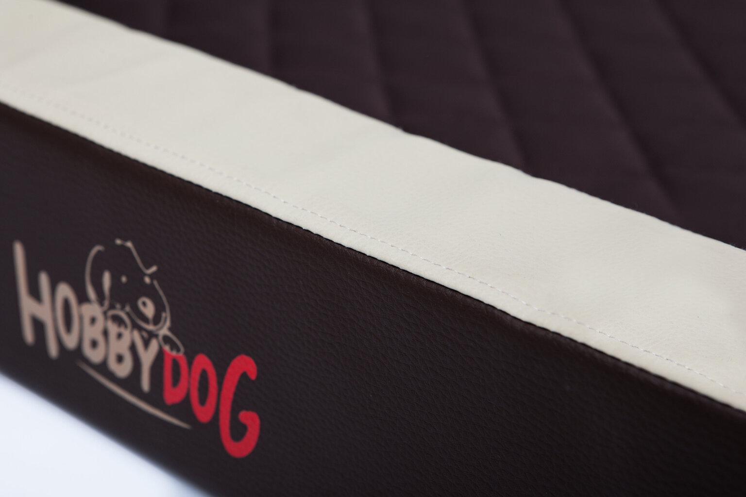 Hobbydog guļvieta Deluxe L, smilšu/brūnas krāsas, 75x50 cm цена и информация | Suņu gultas, spilveni, būdas | 220.lv