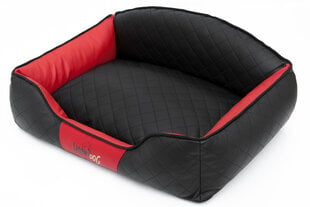 Hobbydog подшипник Elite L, черный / красный, 65x50 см цена и информация | Лежаки, домики | 220.lv