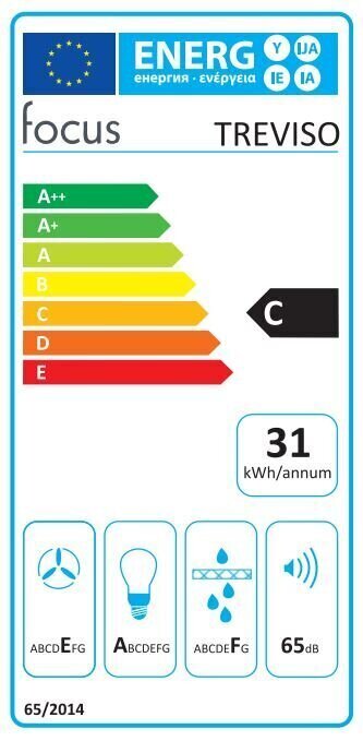 Focus Treviso 50 cena un informācija | Tvaika nosūcēji | 220.lv