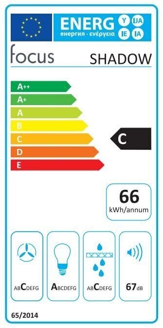 Focus Shadow 35 cena un informācija | Tvaika nosūcēji | 220.lv