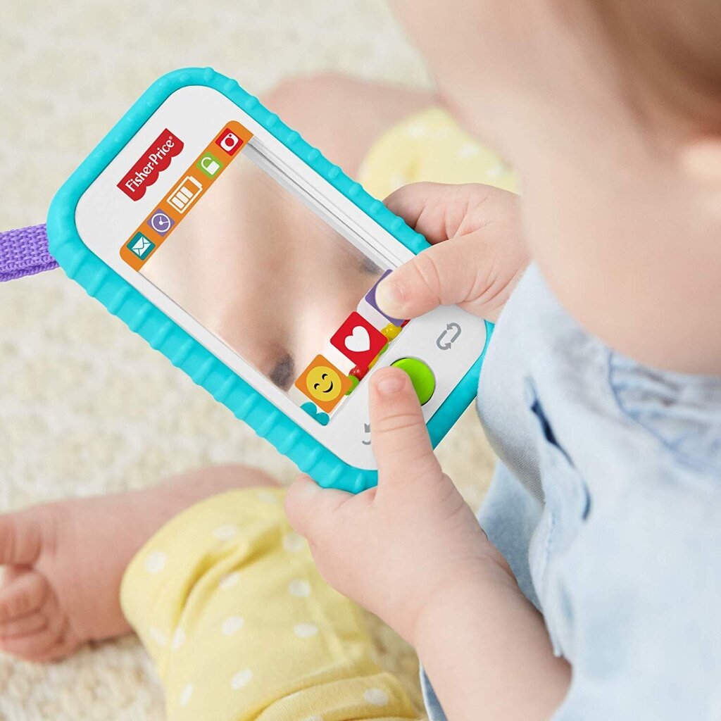 Muzikālais tālrunis Fisher Price, GML96 cena un informācija | Rotaļlietas zīdaiņiem | 220.lv