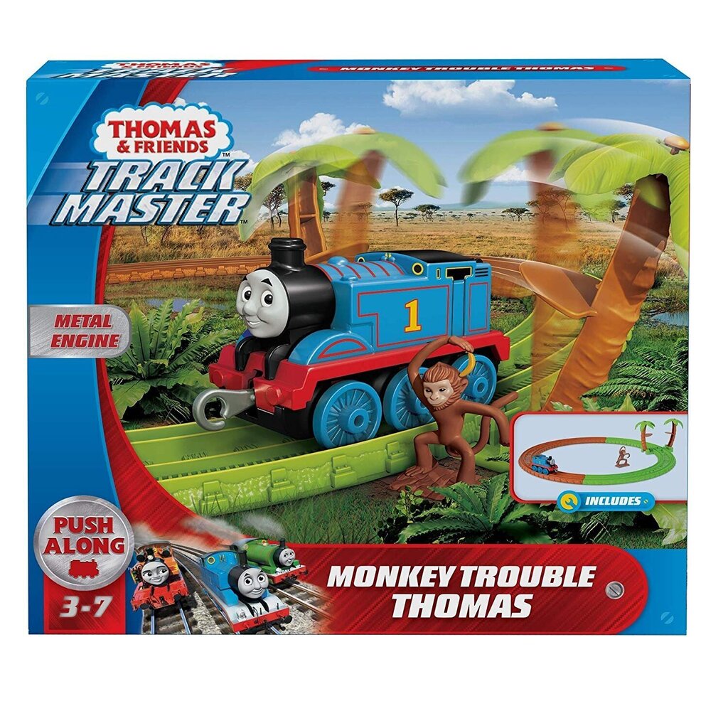 Trase Āfrika Tomass un draugi (Thomas&Friends), GJX83 cena un informācija | Rotaļlietas zēniem | 220.lv