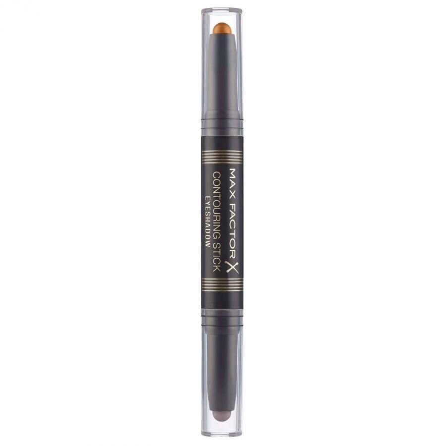 Divpusējas acu ēnas Max Factor 5 g, 001 Brown Perfect & Bronze Moon цена и информация | Acu ēnas, skropstu tušas, zīmuļi, serumi | 220.lv