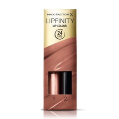 Губная помада Max Factor Lipfinity Lip Colour 4.2 г, 190 Indulgent цена и информация | Помады, бальзамы, блеск для губ | 220.lv