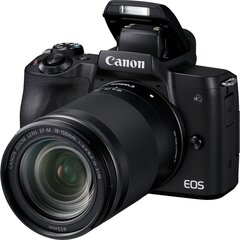 Canon EOS M50 + EF-M 18-150mm IS STM cena un informācija | Digitālās fotokameras | 220.lv